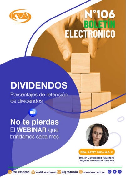 Kva fundacion el contador boletin N° 106